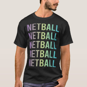 Camiseta Netball Azul Roxo