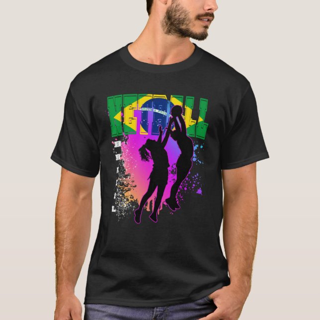 Camiseta Netball Brasil (Frente)