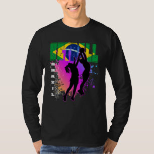 Camiseta Netball Brasil