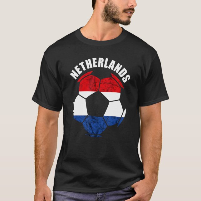 Camiseta Netherlands Dutch Pride Netherlands Soccer Player  (Frente)