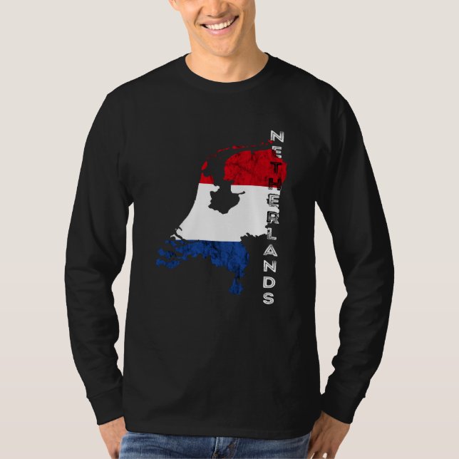 Camiseta Netherlands Holland Dutch Pride Netherlands Flag D (Frente)