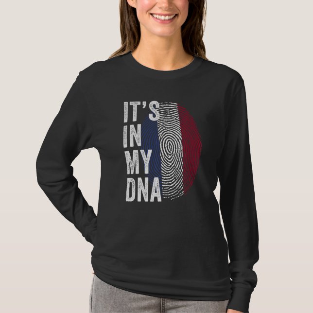 Camiseta Netherlands It's In My DNA Dutch Fingerprint Holla (Frente)