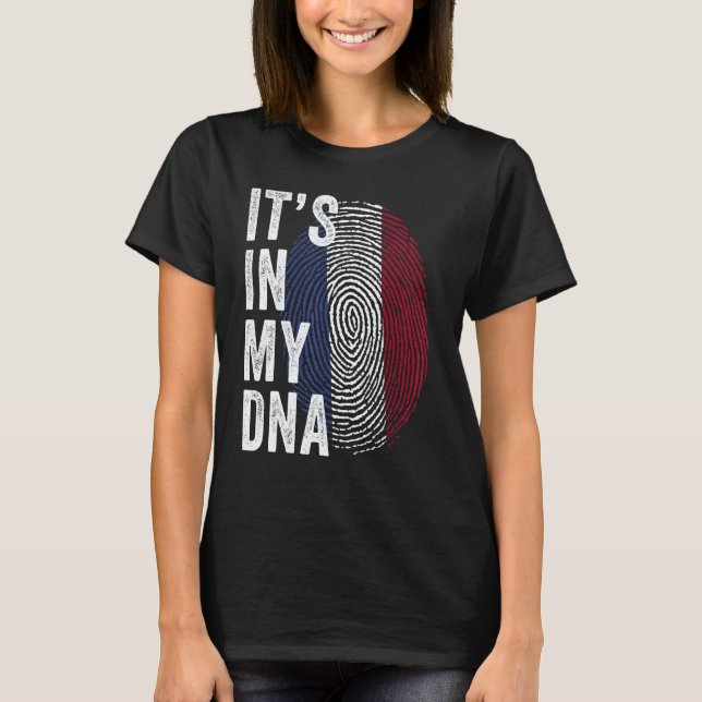 Camiseta Netherlands It's In My DNA Dutch Fingerprint Holla (Frente)