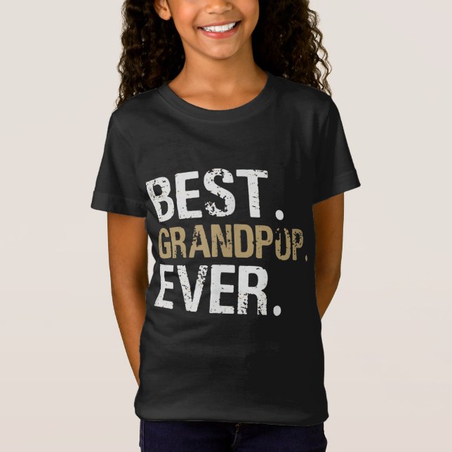 Camiseta neto engraçado | Melhor Avô Nunca (Frente)