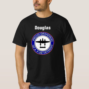 Camiseta neto orgulhoso de um veterano P-38