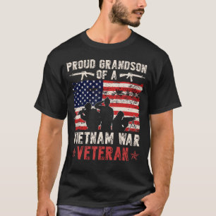Camiseta Neto Orgulhoso De Um Veterano Vietnã  Vietname Org