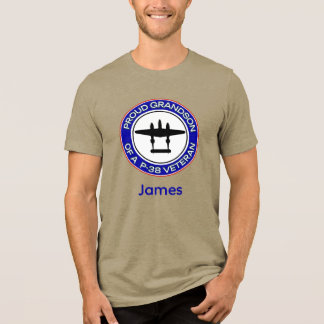 Camiseta Neto Orgulhoso de uma Veterana do P-38