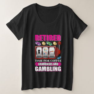 Camiseta Netos engraçados arte palavra aposentada jogo