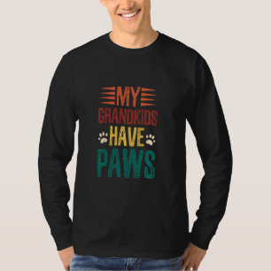 Camiseta Netos Engraçados Têm Cachorro De Pata Vovó