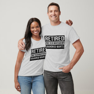 Camiseta Netos reformados engraçados fazem arte