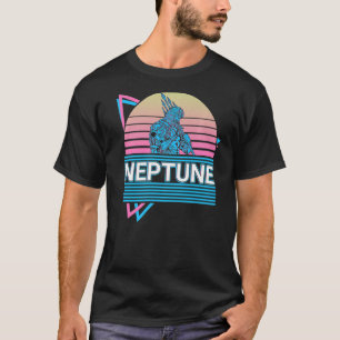 Camiseta Netuno Deus do Mar Antiga Mitologia Romana Re