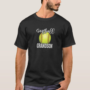 Camiseta Netuno do Softbol Vintage Família de Softbol Corre
