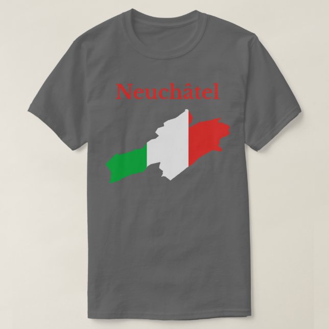 Camiseta Neuchatel Canton Suiça (Frente do Design)