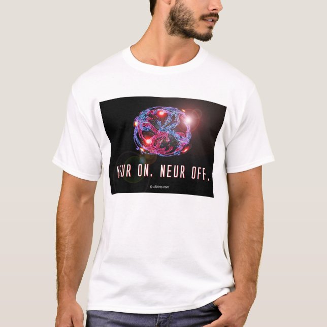 Camiseta Neur sobre. Neur fora (Frente)
