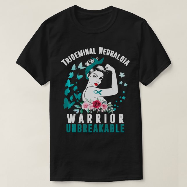 Camiseta Neuralgia Trigeminal Sensibilização Dor Facial Crô (Frente do Design)