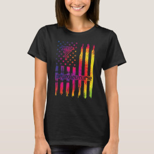 Camiseta Neuro Icu Enfermeiro Americano Sinalizador Neurolo