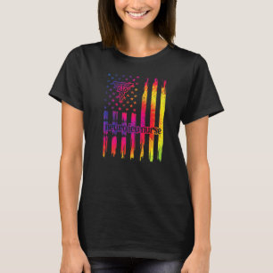 Camiseta Neuro Icu Enfermeiro Americano Sinalizador Neurolo