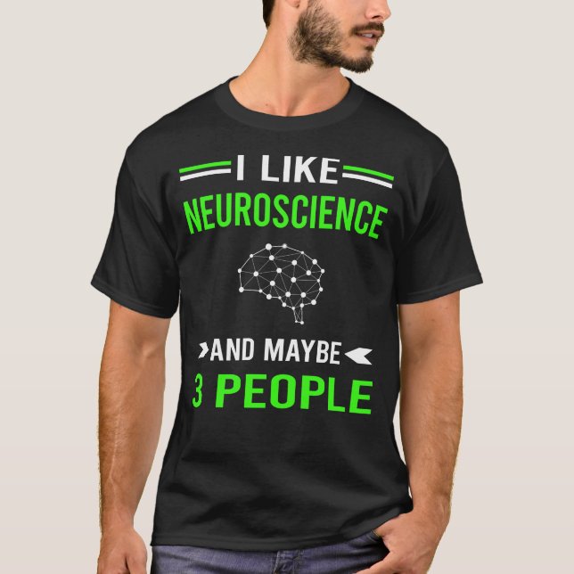 Camiseta Neurocientista Pessoas Verde 3 (Frente)