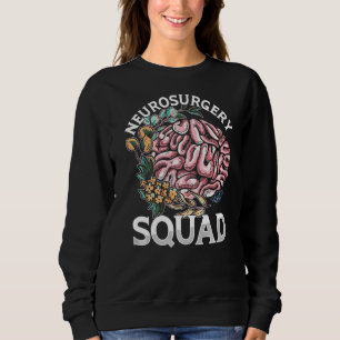 Camiseta Neurocirurgião Cérebro Médico Neurocirurgia Esquad