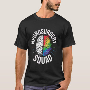 Camiseta Neurocirurgião Engraçado Equipe de Neurologista En