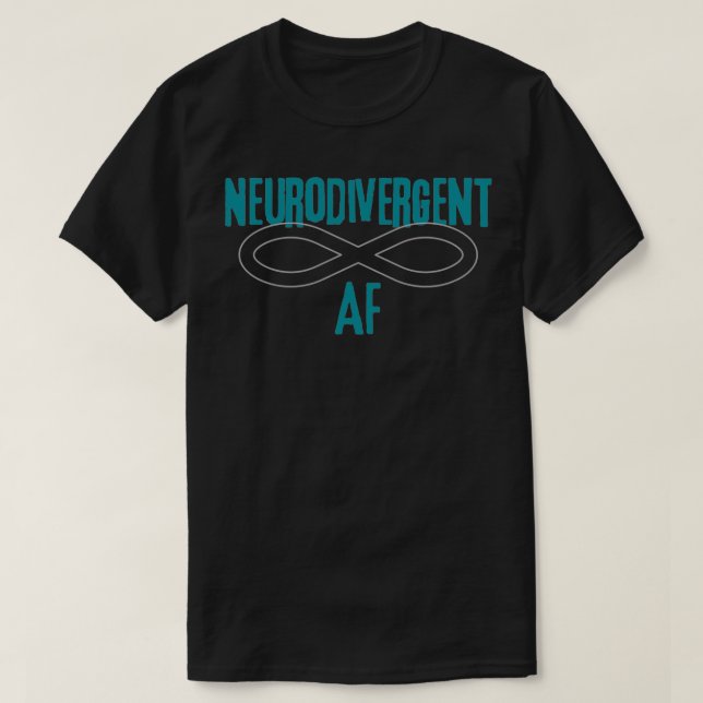 Camiseta Neurodivergência AF 2 (Frente do Design)