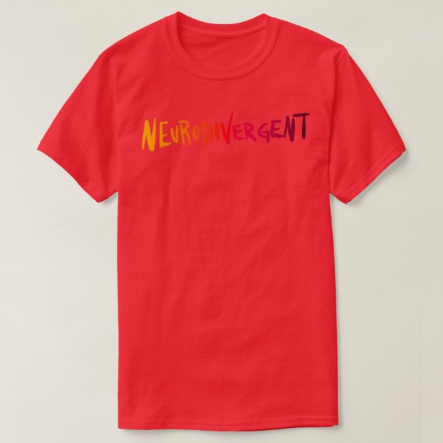 Camiseta Neurodivergente (Frente do Design)