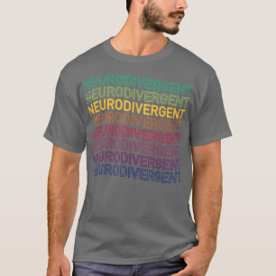 Camiseta Neurodivergente ADHD ASD Aspie Autismo