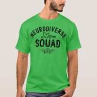 Neurodiverse Squad Mental Health Autism Adhd ASD A