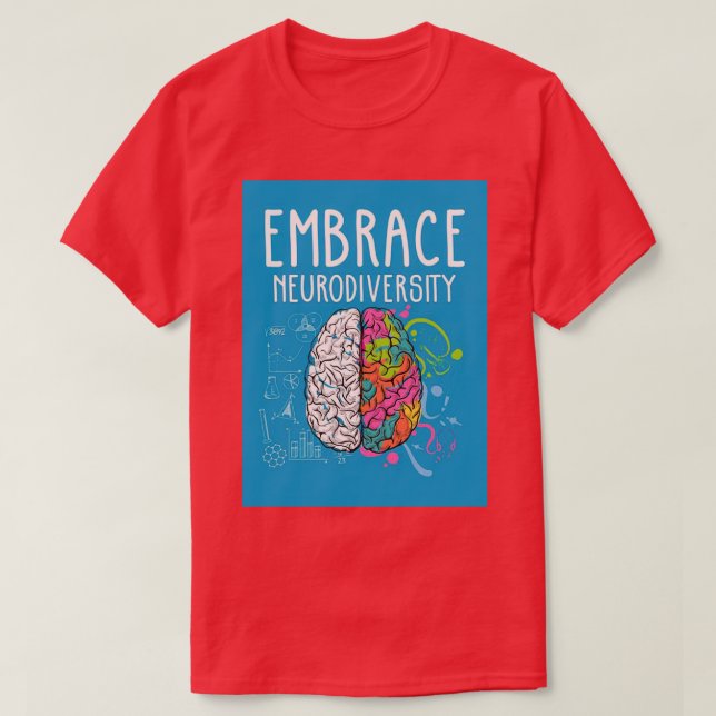Camiseta Neurodiversidade 6 (Frente do Design)