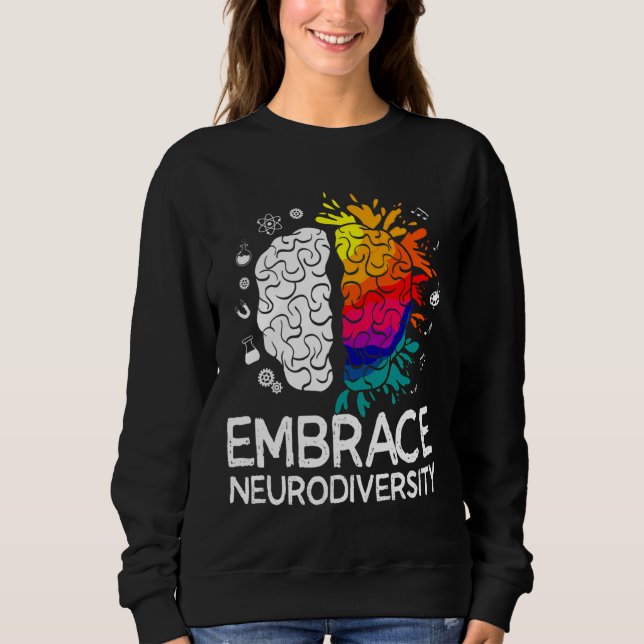Camiseta NeuroDiversidade Abraça Autismo Adhd Asd (Frente)