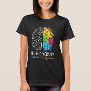 Camiseta Neurodiversidade - Autismo Espectro Asd Adhd Arco-