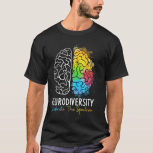Camiseta Neurodiversidade - Autismo Espectro Asd Adhd Arco-