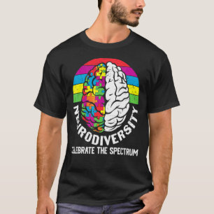 Camiseta Neurodiversidade Celebra o Espectro