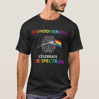 Camiseta Neurodiversidade Celebra o Espectro Autista