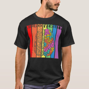 Camiseta Neurodiversidade Cérebro Neurodiversa