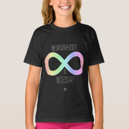 Camiseta 'Neurodiversidade é necessária' Autismo/ ADHD/ Pas