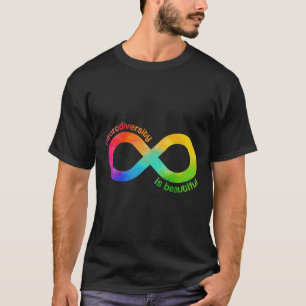 Camiseta Neurodiversidade é um belo autismo Neurodivergente