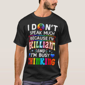 Camiseta Neurodiversidade Neurodivergente Autismo Não Verba