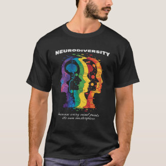 Camiseta Neurodiversidade: Porque Toda Mente Pinta A Sua Pr