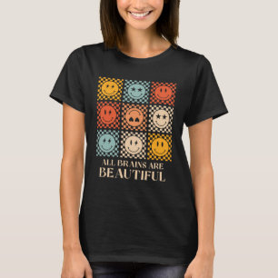 Camiseta Neurodiversidade Todos os Cérebros São Bonitos Aut