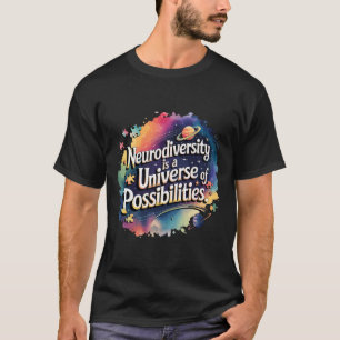Camiseta Neurodiversidade Universo de Possibilidades Leilão