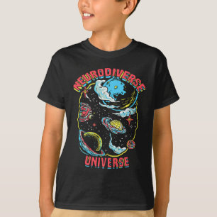 Camiseta Neurodiversificada A Neurodiversidade Universo Abr