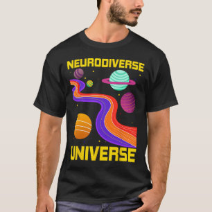 Camiseta Neurodiversificada Neurodiversidade Unificada Adhd