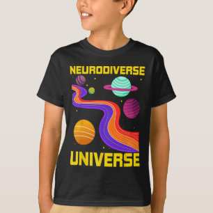 Camiseta Neurodiversificada Neurodiversidade Unificada Adhd