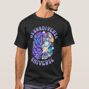 Camiseta Neurodiversificada Universo Neurodiversidade Céreb