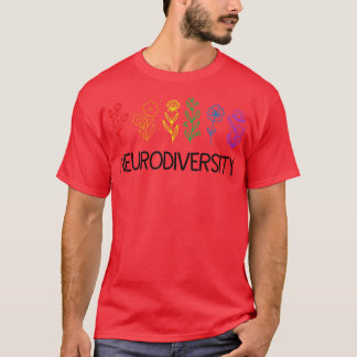 Camiseta Neurodiversity April Autism Orgulho de consciência