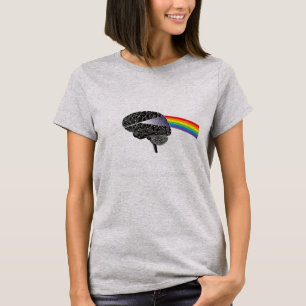 Camiseta Neurodiversity Autismo Spectrum ASD ADHD Rainbow B