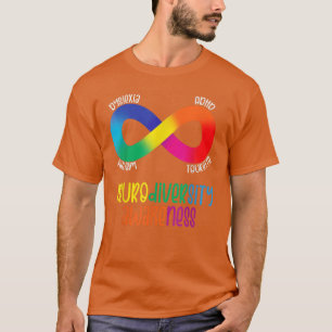 Camiseta Neurodiversity Awareness ADHD Autism Dyslexia Tour