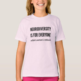 Camiseta Neurodiversity é para todos (o T das mulheres)