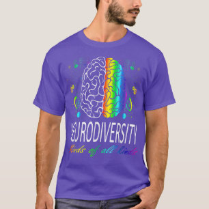 Camiseta Neurodiversity Shirt Autism Spectrum ASD ADHD Rain